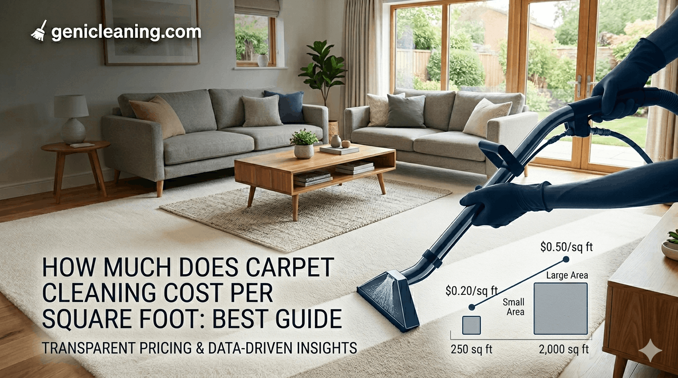 How Much Does Carpet Cleaning Cost Per Square Foot
